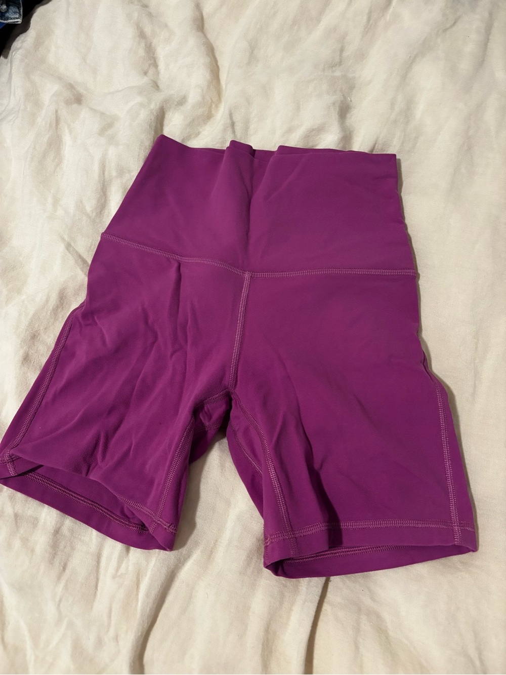 Lululemon Align Shorts Vivid Plum size 4 6 inch